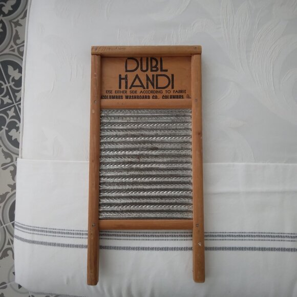 VINTAGE 1776-1976 DUBL HANDI BICENTENNIAL WASHBOARD COLUMBUS WASHBOARD CO. - Picture 4 of 4